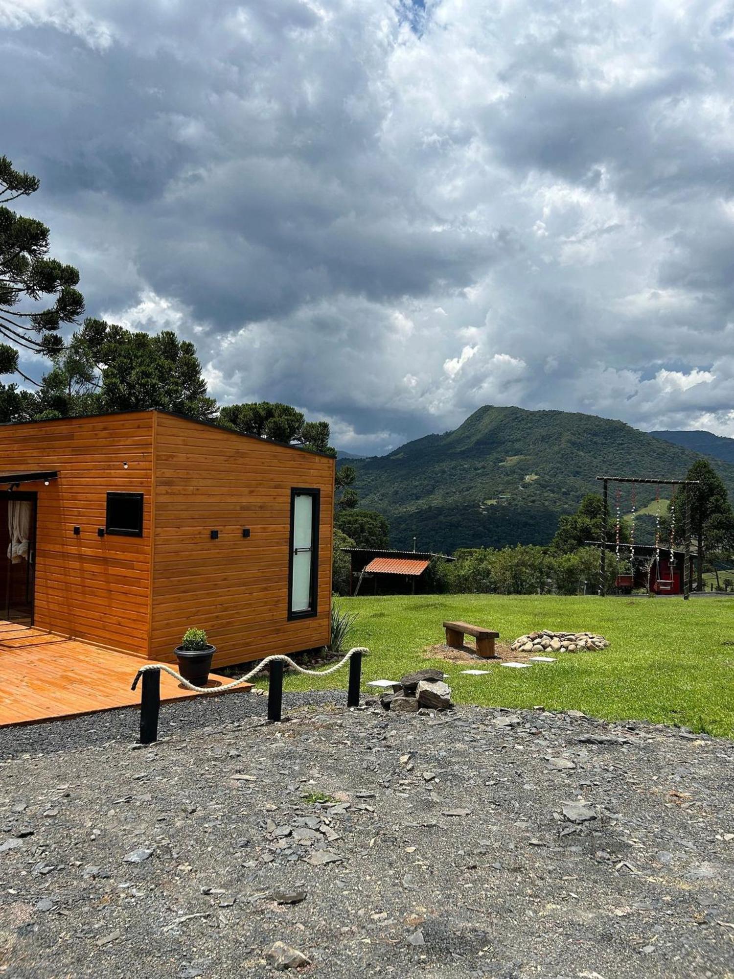 Chales Solar Da Montanha Urubici - Com Hidromassagem Luaran gambar