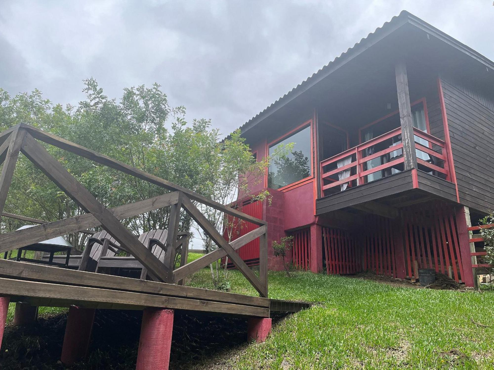 Chales Solar Da Montanha Urubici - Com Hidromassagem Luaran gambar