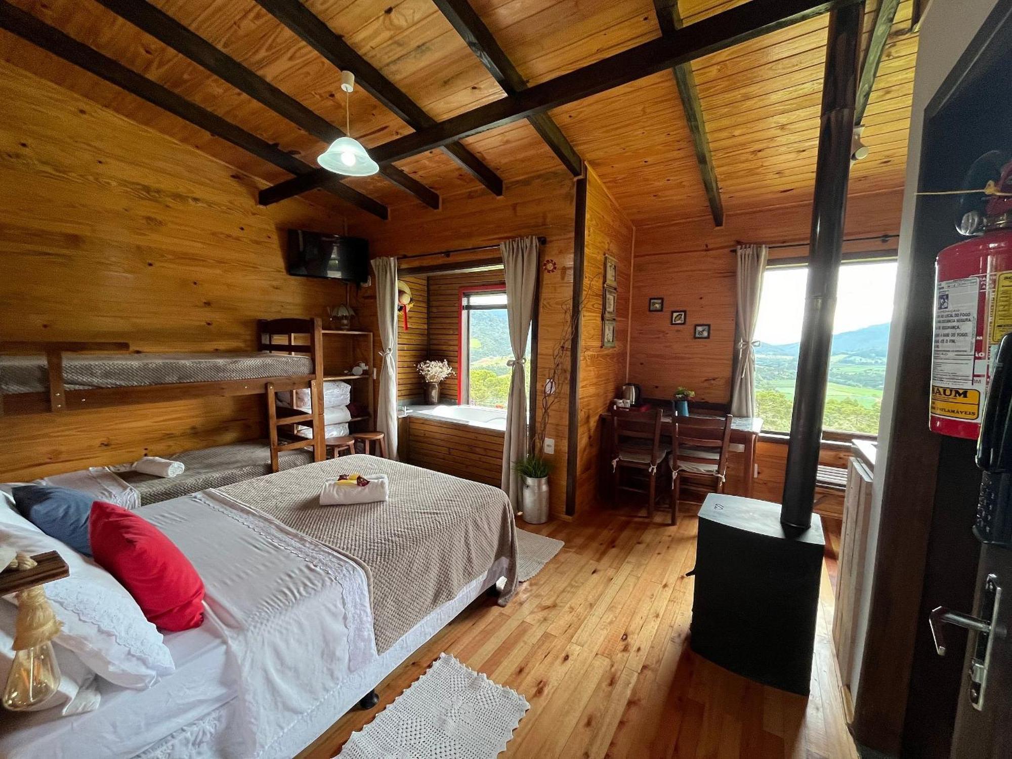 Chales Solar Da Montanha Urubici - Com Hidromassagem Luaran gambar