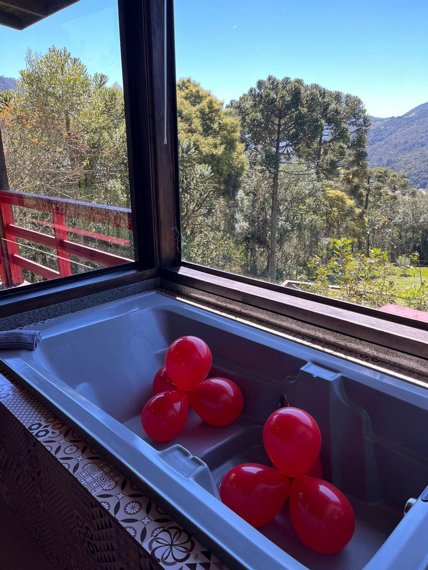 Chales Solar Da Montanha Urubici - Com Hidromassagem Luaran gambar