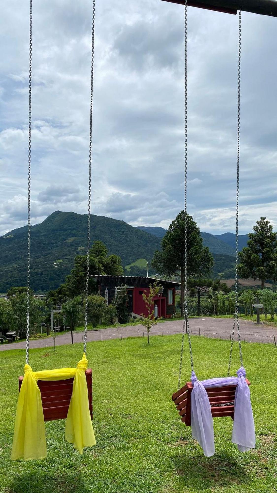 Chales Solar Da Montanha Urubici - Com Hidromassagem Luaran gambar